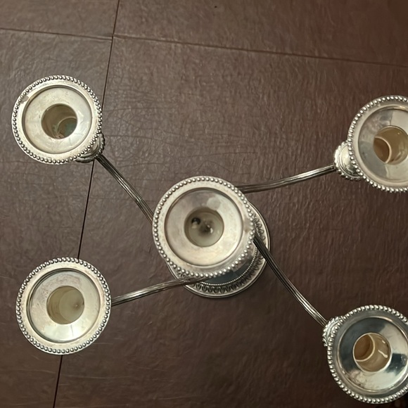 Vintage silver plated candelabra 5 branches
In good vintage cond - Picture 5 of 6